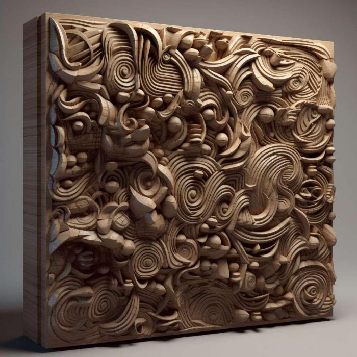 نموذج ثلاثي الأبعاد لآلة CNC 3D Art 